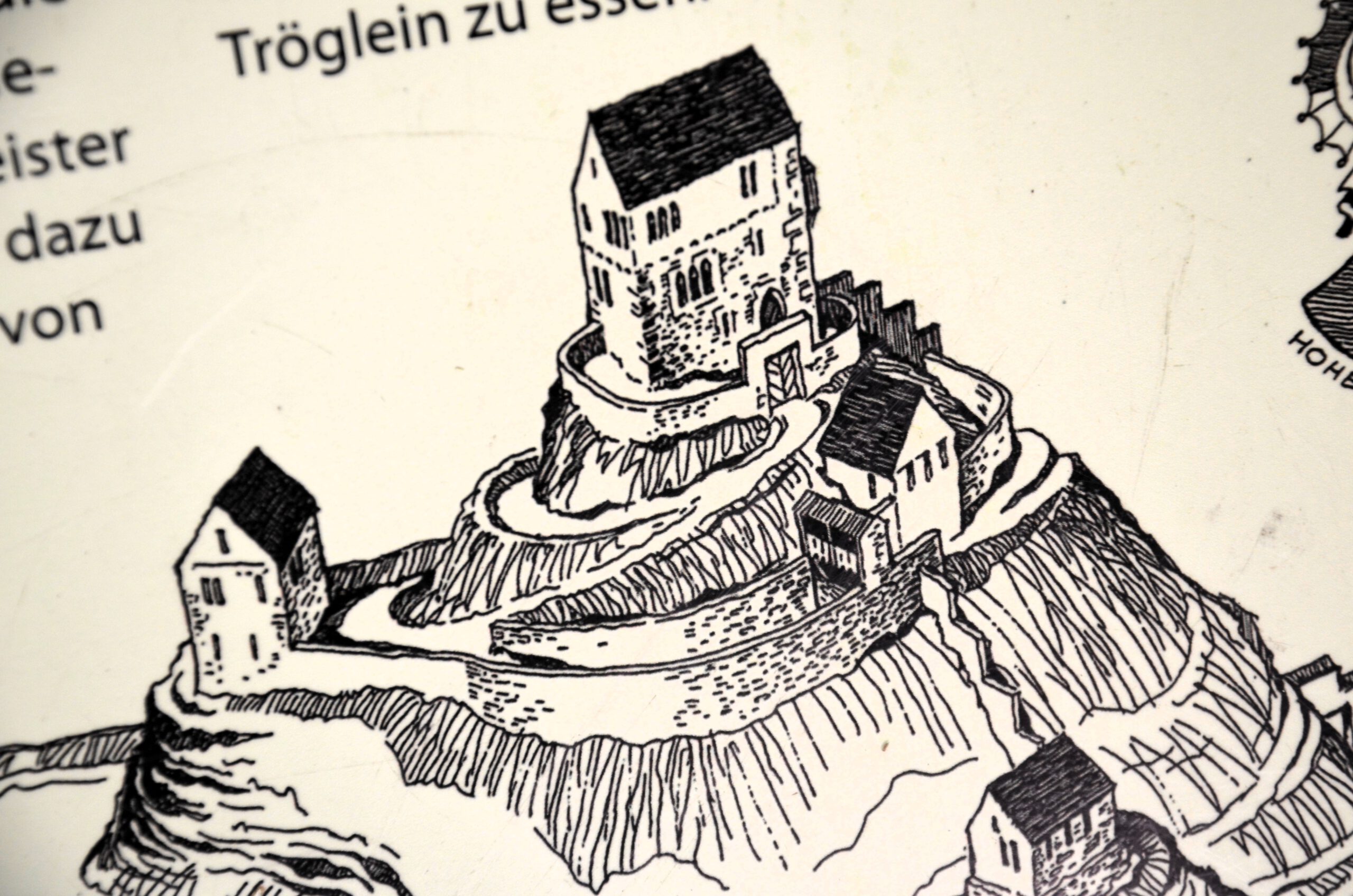 Das Burgräulein von Hohenfels — Sage und Spuk